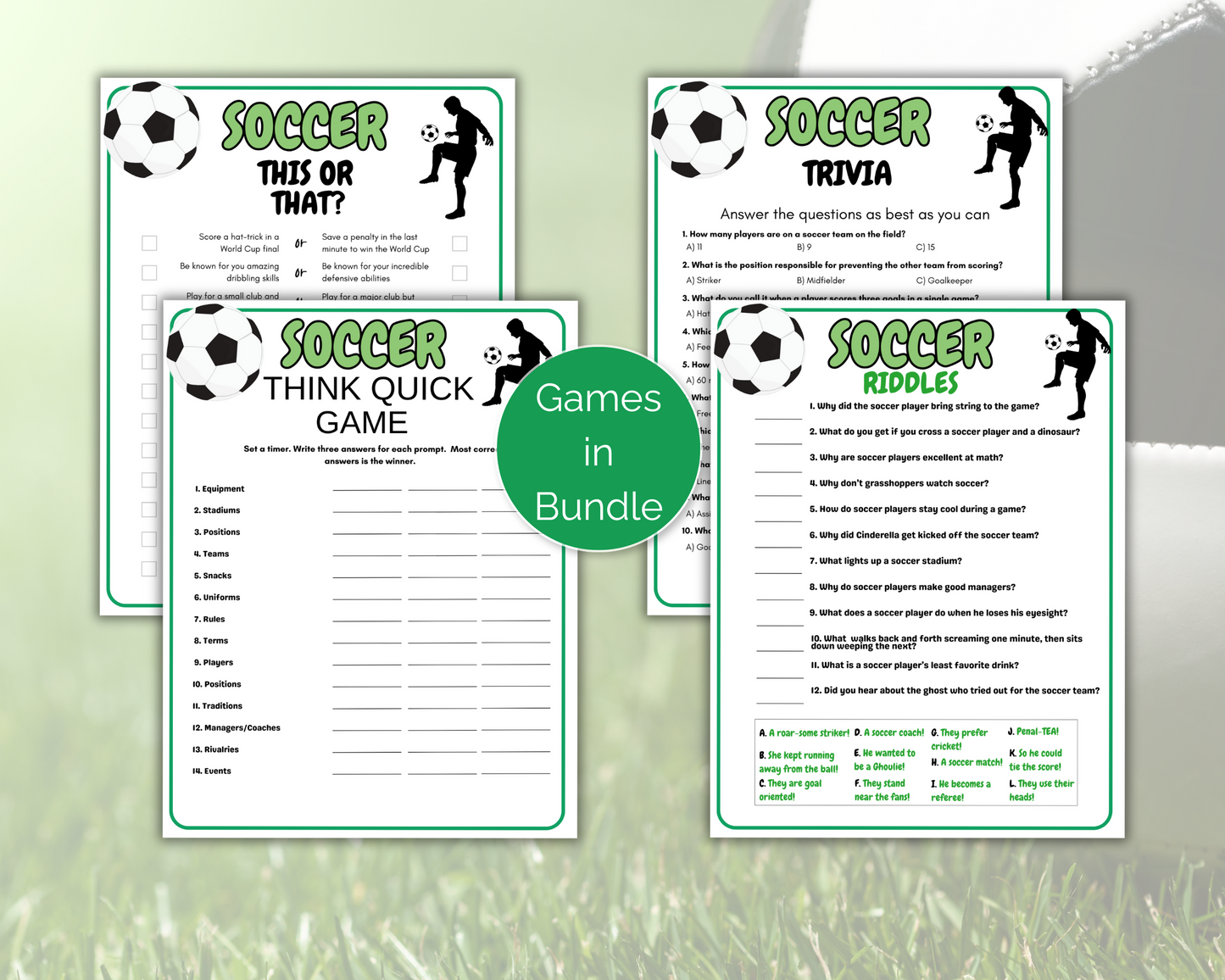 Soccer Games Bundle