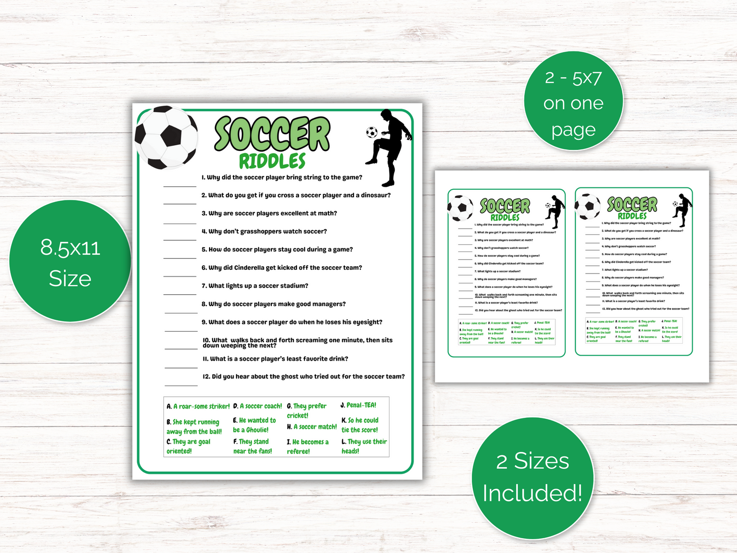 Soccer Riddles