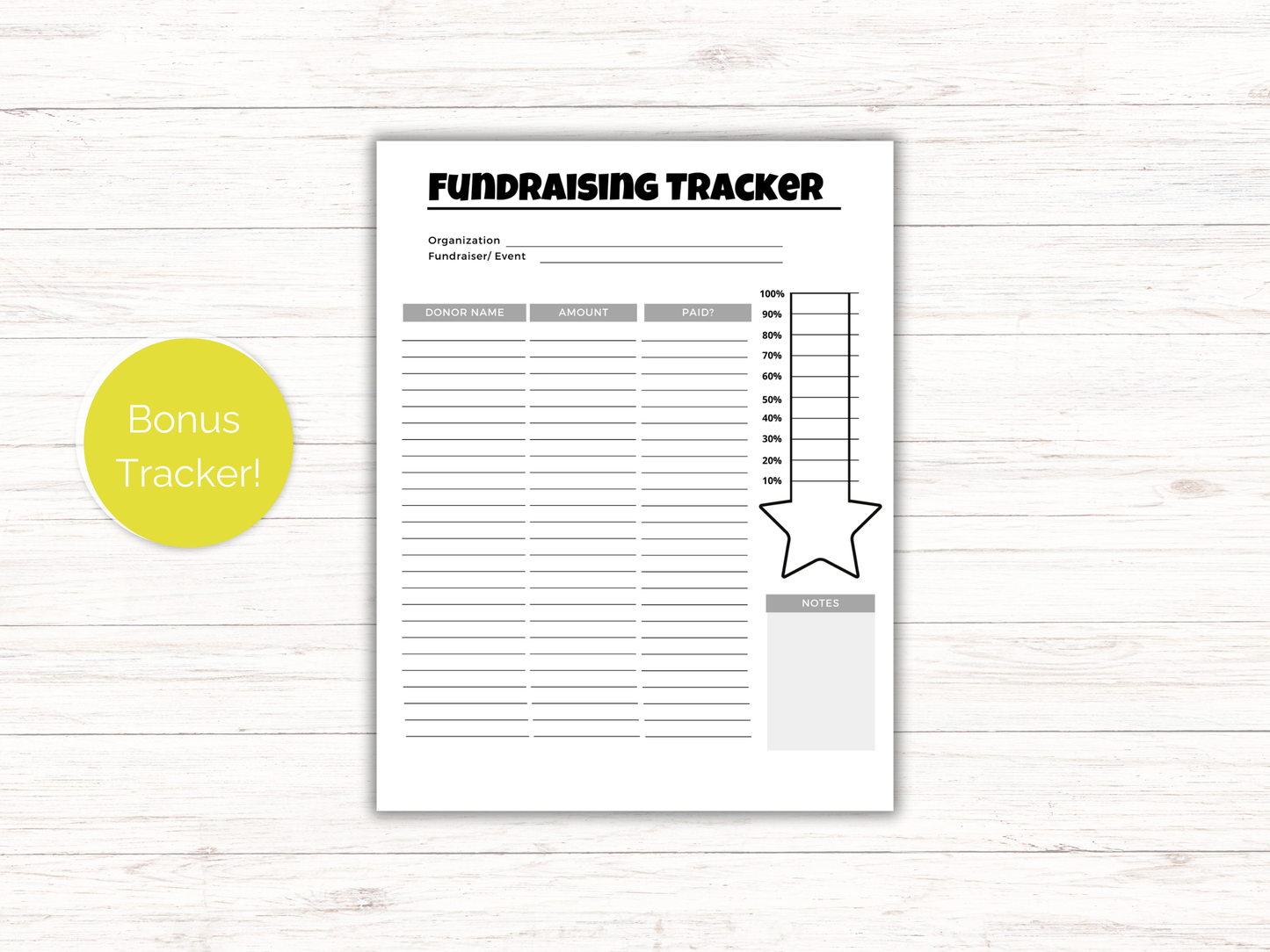 Fill My Softball Player Fundraiser Template