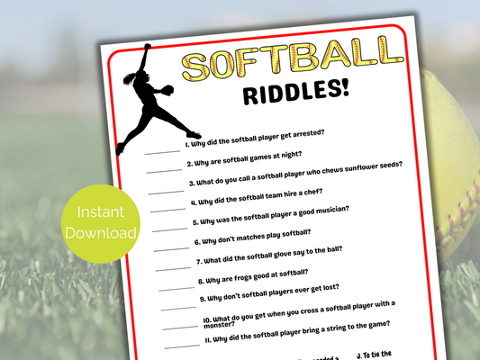 Softball Riddles