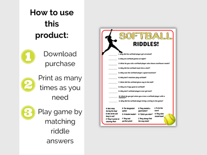 Softball Riddles