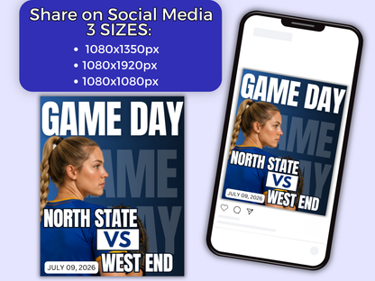 Softball Social Media Templates Bundle