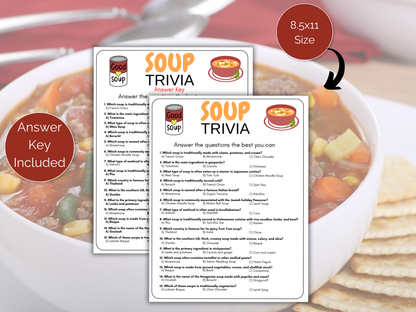 Soup Trivia Game