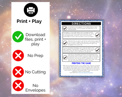 Space Escape Room for Kids