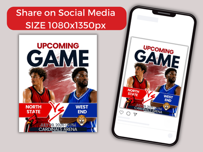 Game Day Social Media Template
