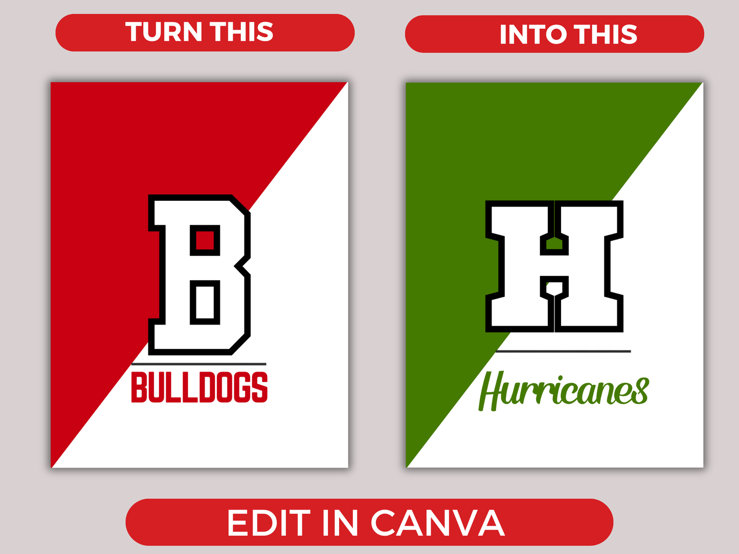 Editable Sports Media Day Backdrop Template