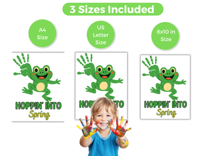 Spring Handprint Art Bundle