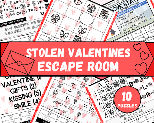 Stolen Valentines Escape Room