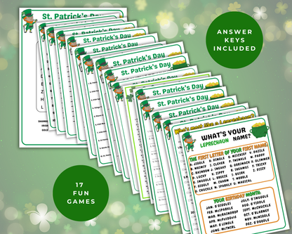 St Patricks Day Game Bundle