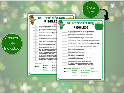 St Patricks Day Riddles