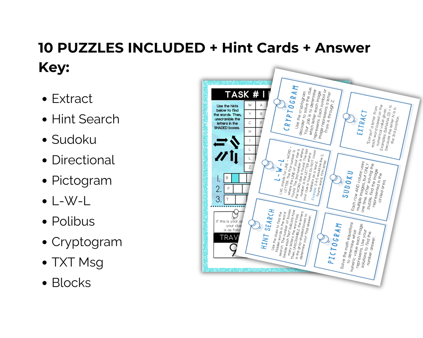 Summer Break Escape Room for Kids