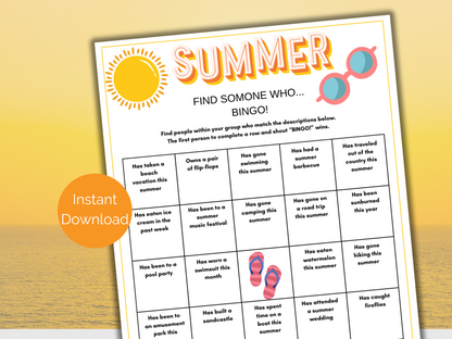 Summer Find Someone Who