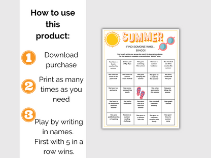 Summer Find Someone Who