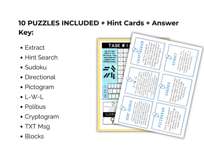 Summer Party Escape Room for Kids