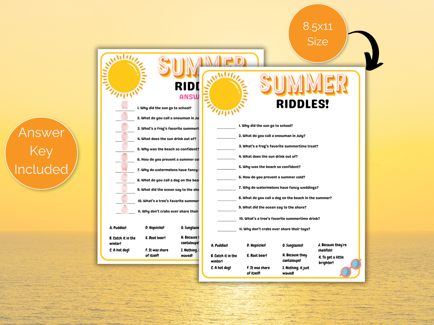 Summer Jokes