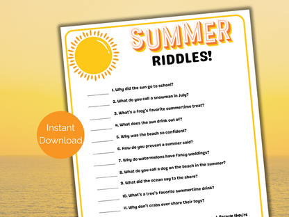Summer Jokes