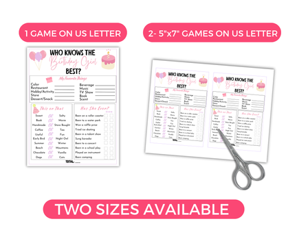 Sweet 16 Birthday Game Bundle