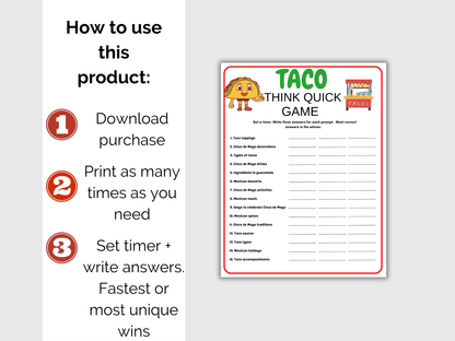 Taco Think Quick
