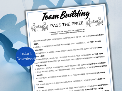 Team Building Pass The Prize