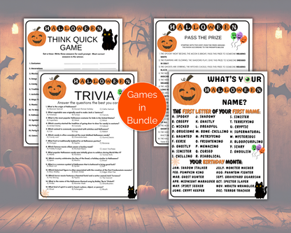 Teen Halloween Games Bundle