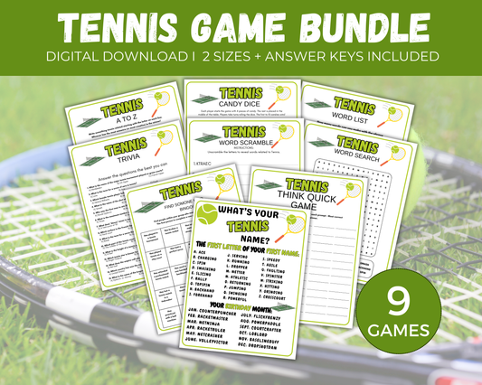 Tennis Game Bundle