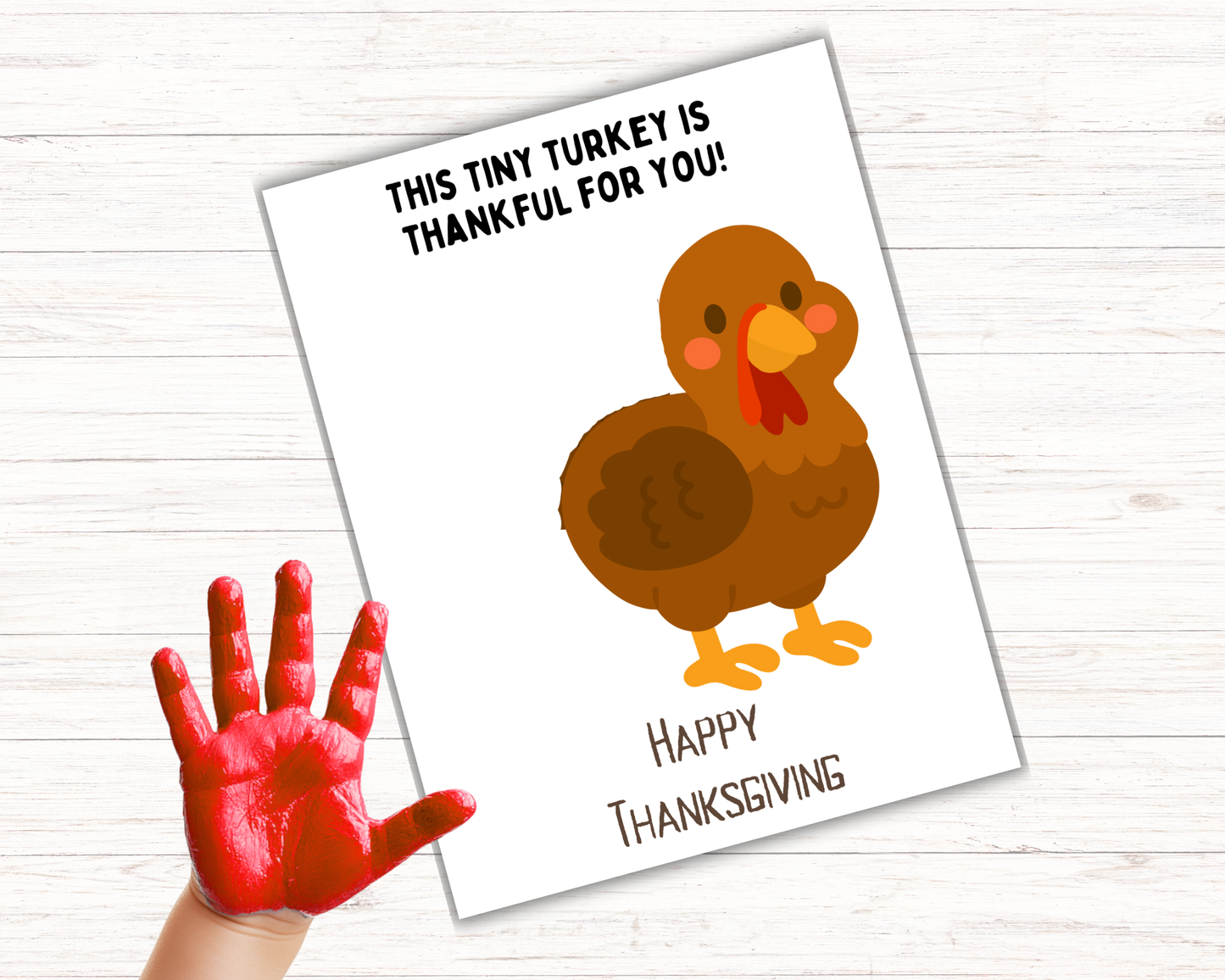 Turkey Handprint Art