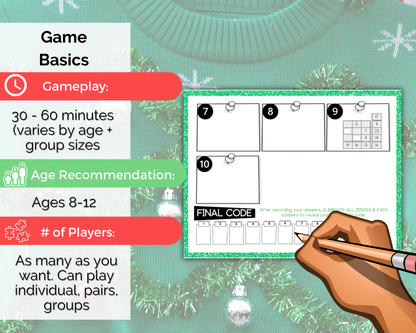 Ugly Sweater Escape Room