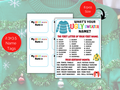 What's Your Ugly Sweater Name