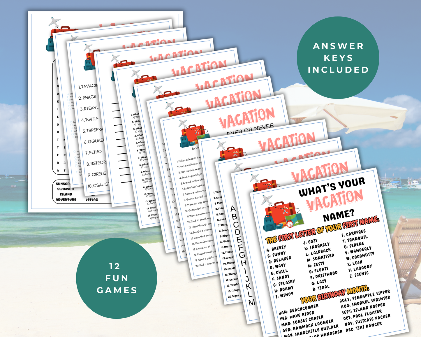 Vacation Game Bundle