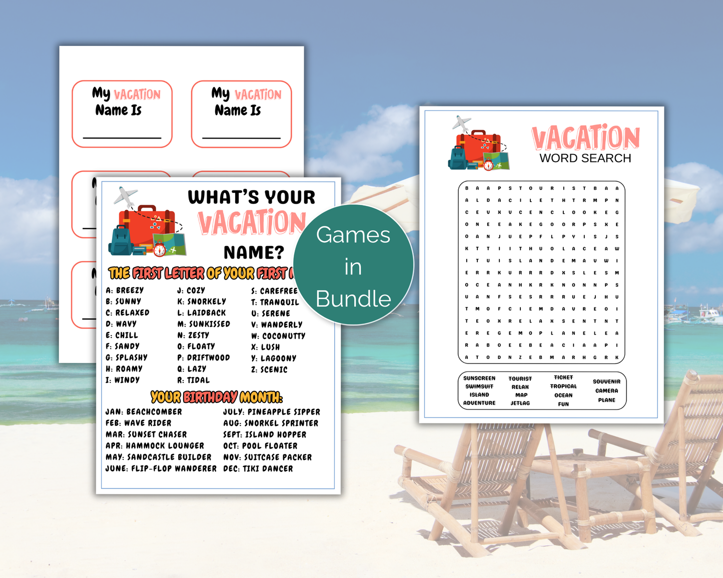 Vacation Game Bundle