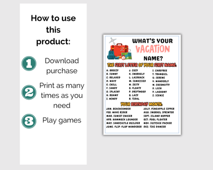 Vacation Game Bundle