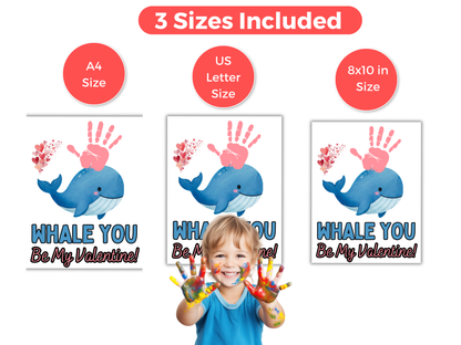 Valentines Handprint Art Bundle