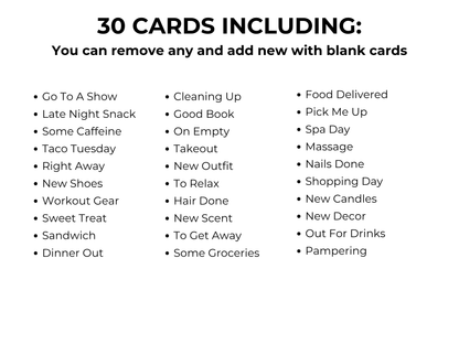 Valentines Gift Card Book (Editable)