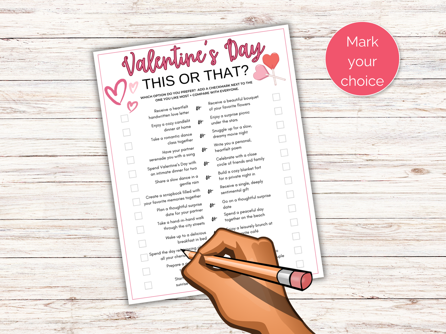 Valentines Day This or That