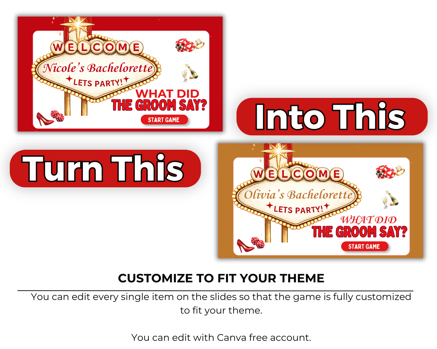 Vegas Bachelorette What Did The Groom Say Game