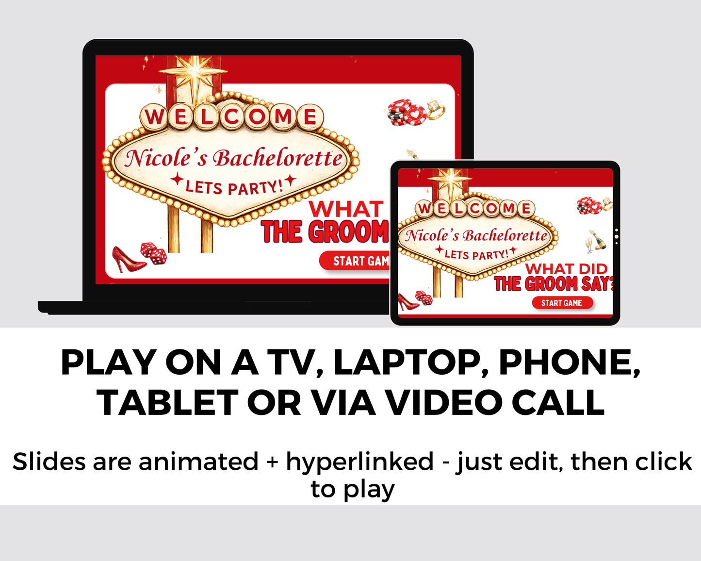 Vegas Bachelorette What Did The Groom Say Game