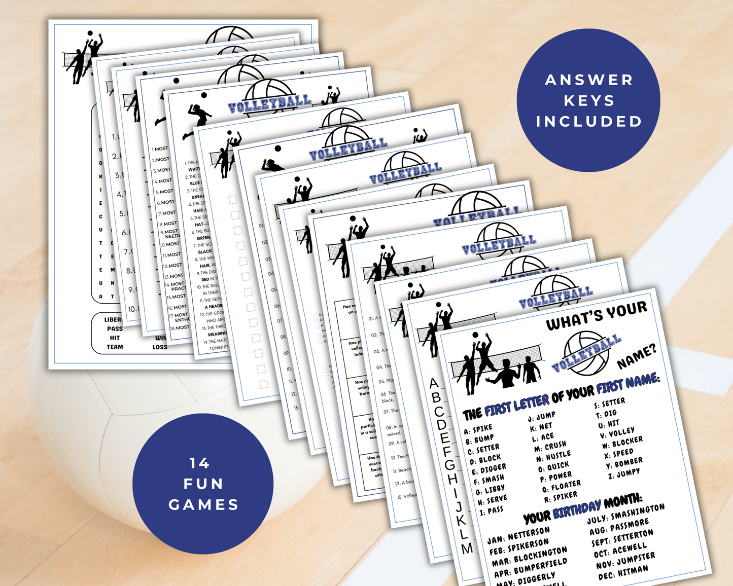 Volleyball Game Bundle
