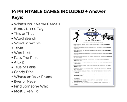 Volleyball Game Bundle