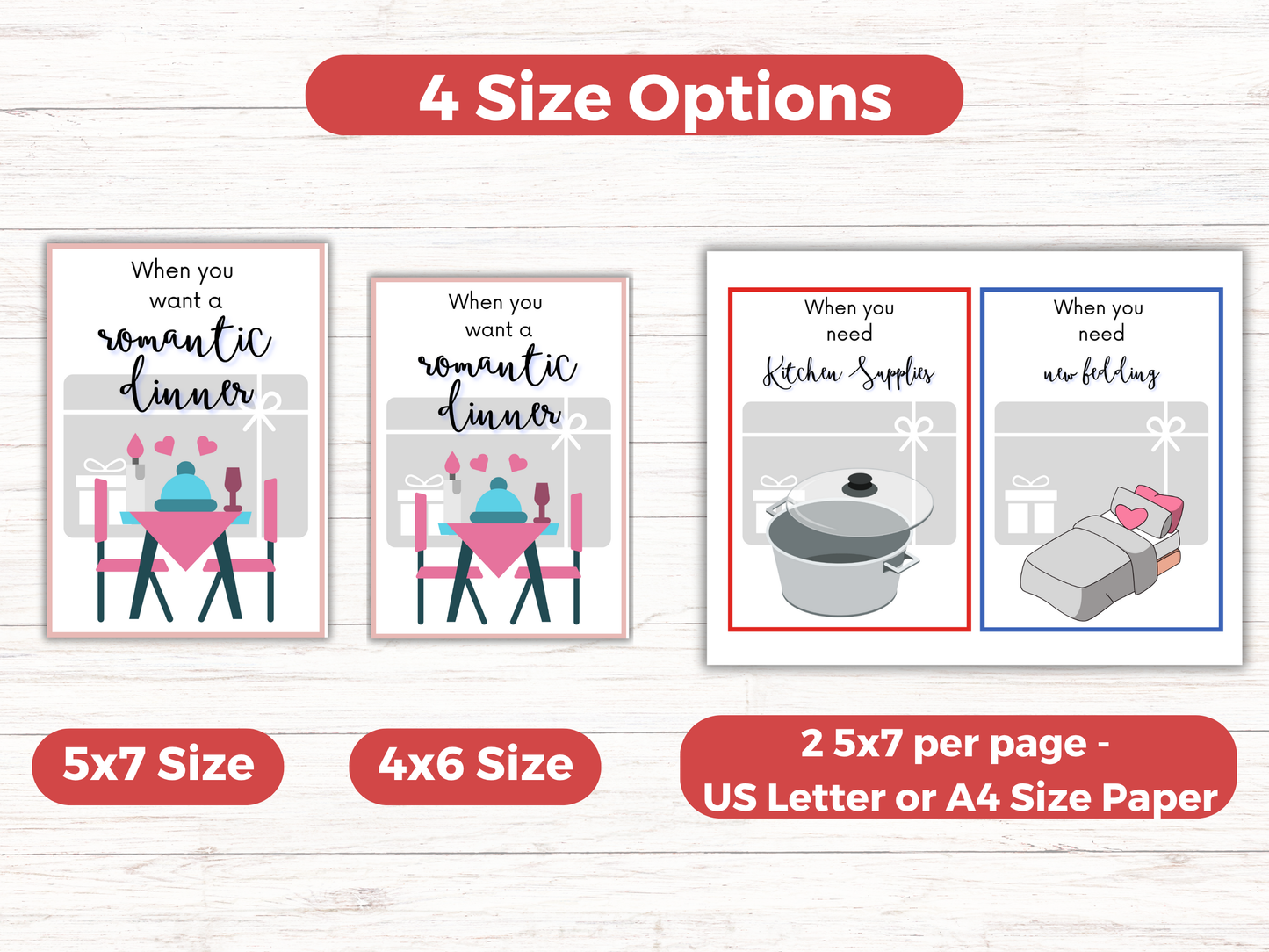 Wedding Gift Card Book Editable or Printable