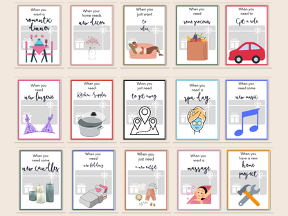 Wedding Gift Card Book Editable or Printable