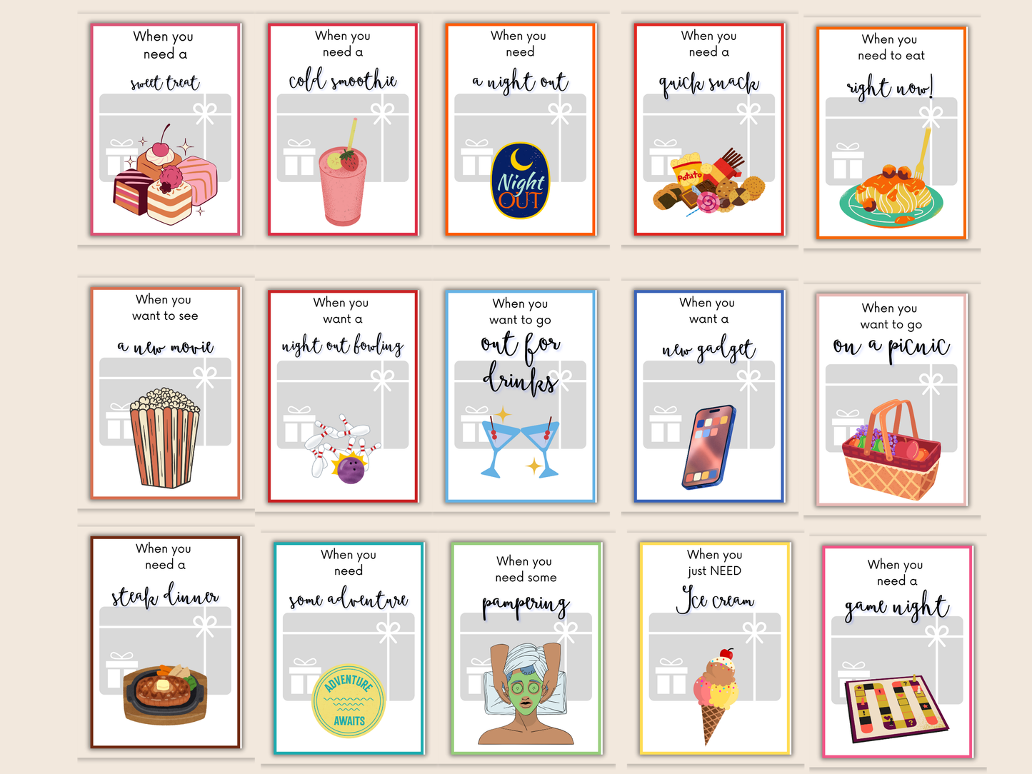Wedding Gift Card Book Editable or Printable
