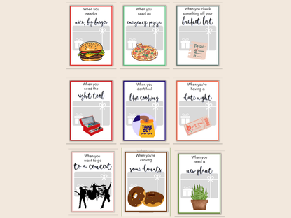 Wedding Gift Card Book Editable or Printable
