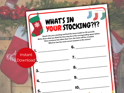 What's In The Stocking