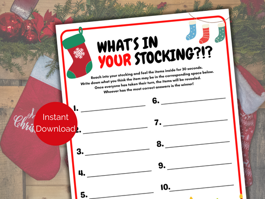 What's In The Stocking