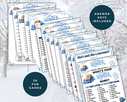 Winter Party Game Bundle