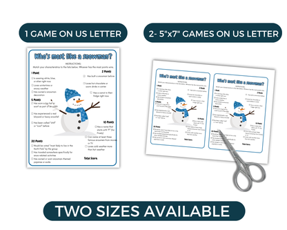 Winter Party Game Bundle