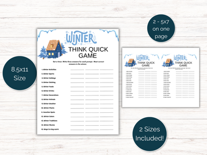 Winter Think Quick