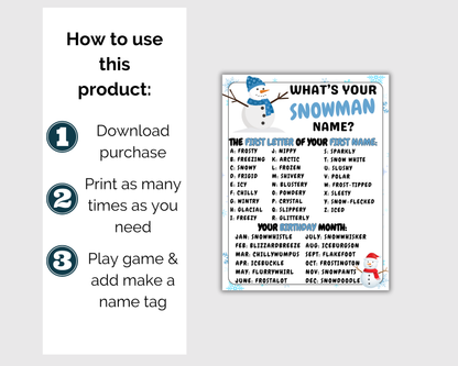 Winter Party Game Bundle