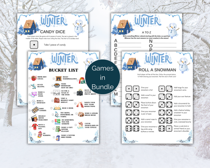Winter Party Game Bundle