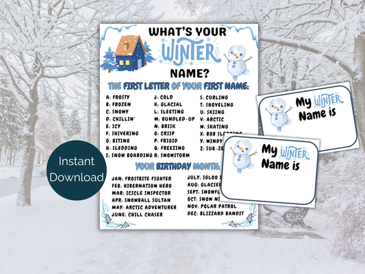 What's Your Winter Name